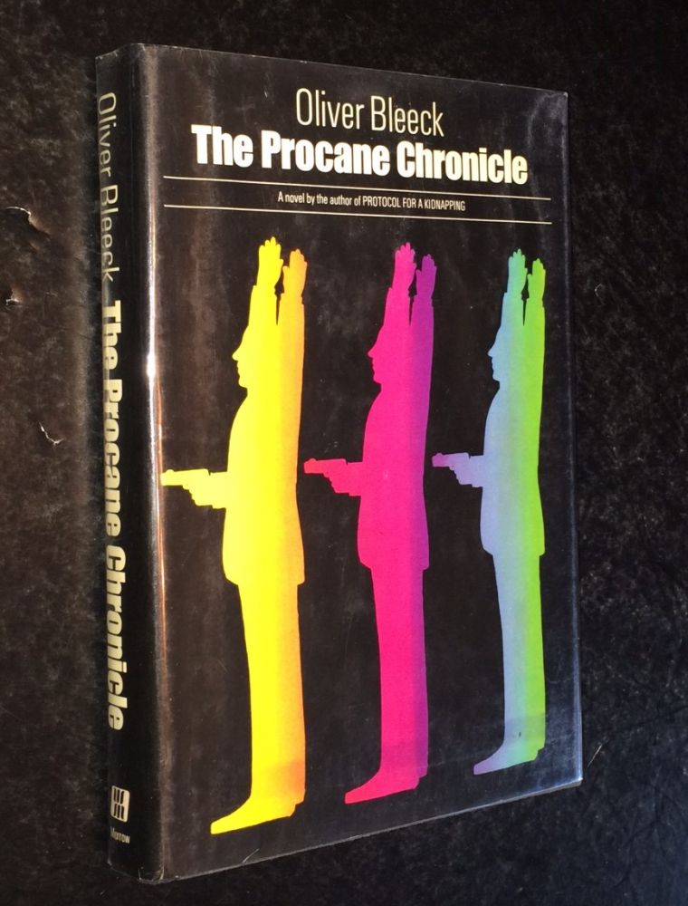 Item #10000000002407 The Procane CHRONICLE. Oliver Bleeck, Ross Thomas.