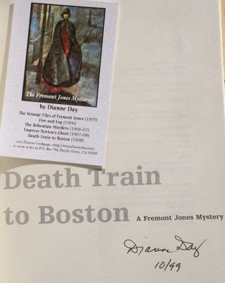 Death Train to Boston A Fremont Jones Mystery