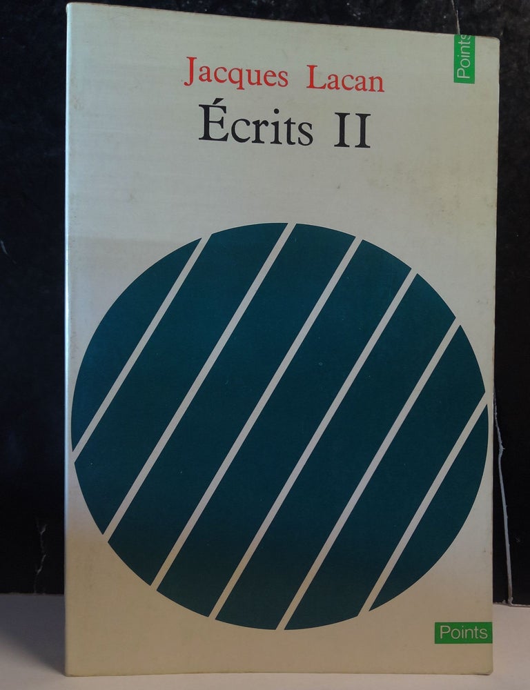 Item #57157 Ecrits (2 Volumes, Ecrits I, Ecrits II). Jacques Lacan.