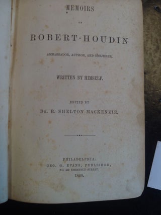 Memoirs of Robert-Houdin