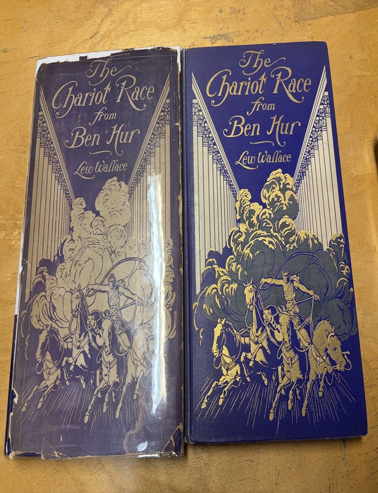 Item #77708 The Chariot Race from Ben-Hur. Lew Wallace, Sigismond Ivanowski.