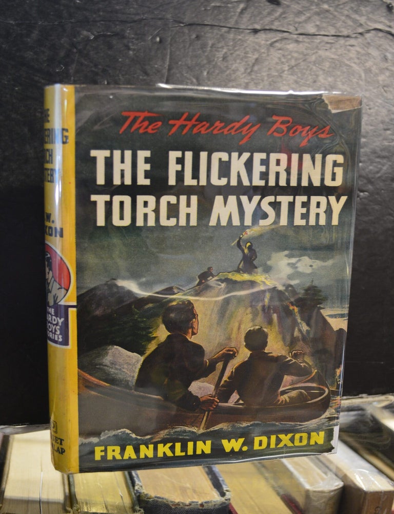 Item #78355 The Hardy Boys # 22: The Flickering Torch Mystery. Franklin W. Dixon.